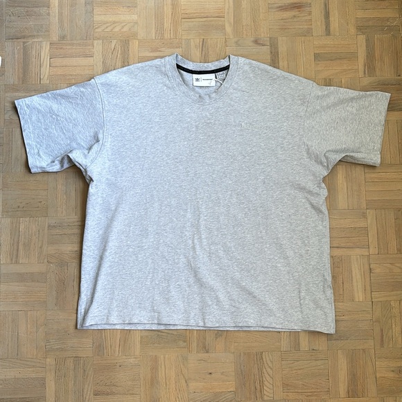 adidas x Pharrell Williams Humanrace Basics Shirt Light Grey - Picture 6 of 11